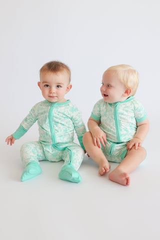 SEAFOAM TIE DYE DREAM SHORTIE