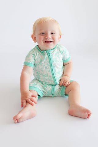 SEAFOAM TIE DYE DREAM SHORTIE