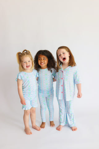 WHIMSY TULIP DREAM RUFFLE SHORT SET