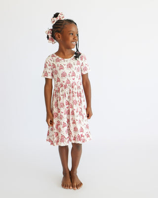 EXCLUSIVE FAIRYTAIL GARDEN SHORT SLEEVE DREAM RUFFLE DRESS