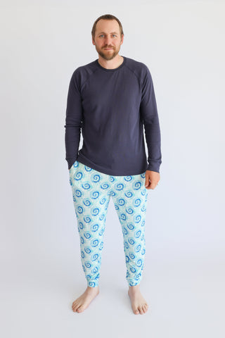 OCEAN WAVES TIE DYE MEN'S DREAM JOGGER PANT