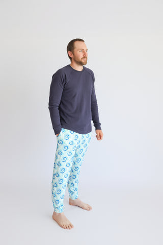 OCEAN WAVES TIE DYE MEN'S DREAM JOGGER PANT