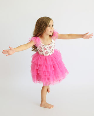 EXCLUSIVE FAIRYTAIL GARDEN DREAM TULLE SMOCKED TUTU DRESS
