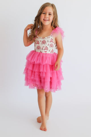 EXCLUSIVE FAIRYTAIL GARDEN DREAM TULLE SMOCKED TUTU DRESS