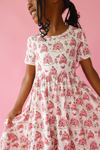 EXCLUSIVE FAIRYTAIL GARDEN SHORT SLEEVE DREAM RUFFLE DRESS