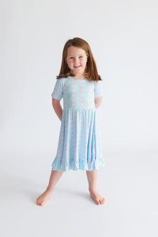WHIMSY TULIP DREAM RUFFLE DRESS