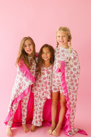 EXCLUSIVE FAIRYTAIL GARDEN DREAM RUFFLE BLANKET