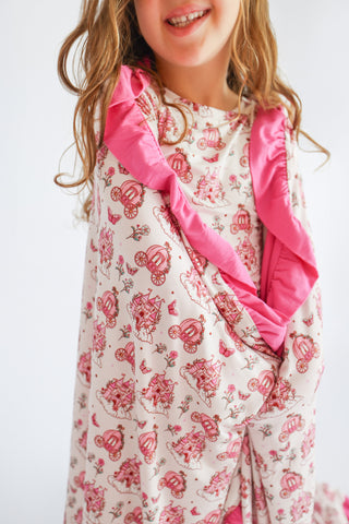 EXCLUSIVE FAIRYTAIL GARDEN DREAM RUFFLE BLANKET