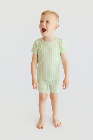 SPRINGTIME STRIPE DREAM SHORT SET