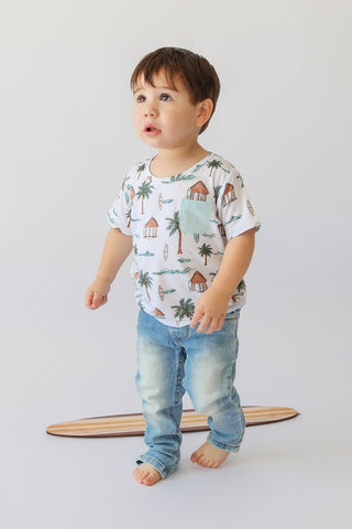 COASTAL KID DREAM POCKET TEE