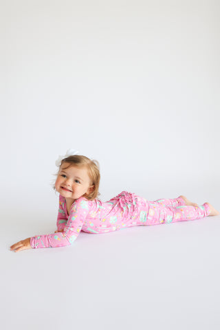 GLAMOUR MAGIC DREAM RUFFLE ROMPER