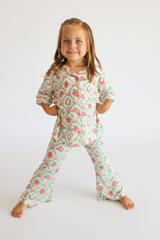 COASTAL COWGIRL DREAM GIRL'S FLARE SET