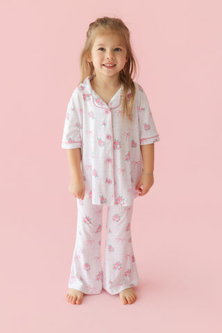 TIED WITH ROSES DREAM GIRL'S FLARE SET