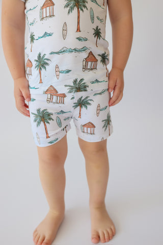COASTAL KID DREAM SHORT SET