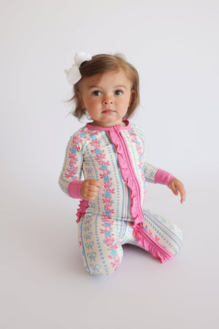 PETITE POSIE DREAM RUFFLE ROMPER