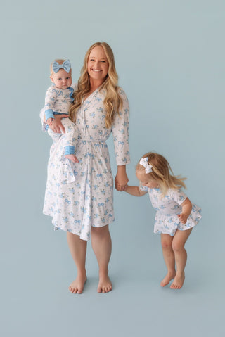 POWDER BLUE POSIE WOMEN'S DREAM ROBE
