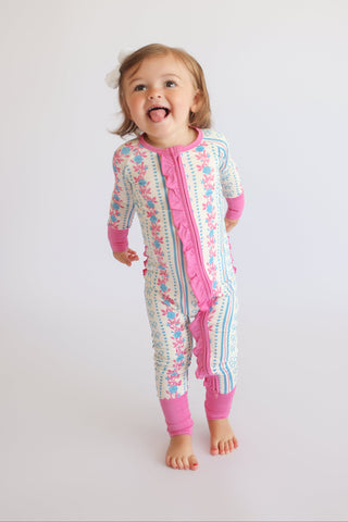 PETITE POSIE DREAM RUFFLE ROMPER