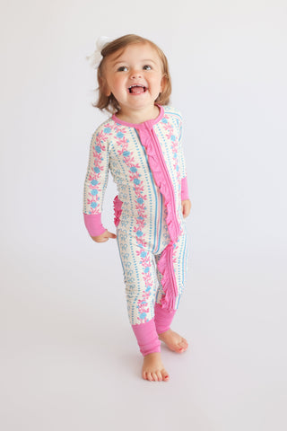 PETITE POSIE DREAM RUFFLE ROMPER
