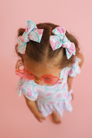 COQUETTE COAST DREAM BOW HAIR CLIPS