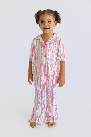 FOREVER FLORAL DREAM GIRL'S FLARE SET