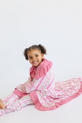 FOREVER FLORAL DREAM GIRL'S FLARE SET