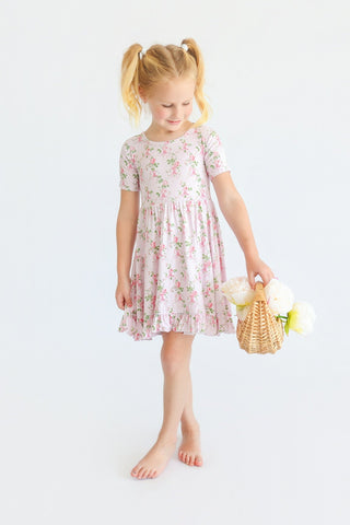 BLOOMING TRELLIS DREAM RUFFLE DRESS