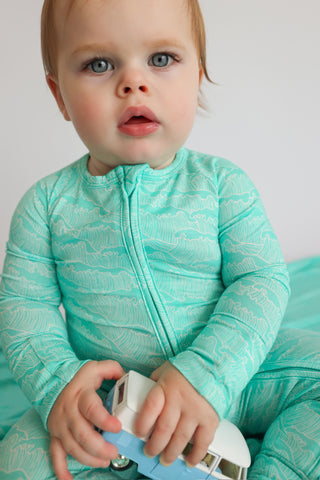 TIDAL WAVES DREAM ROMPER