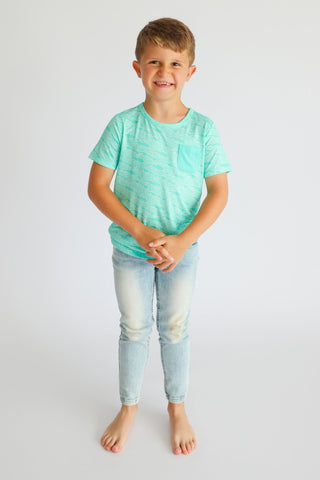 TIDAL WAVES DREAM POCKET TEE