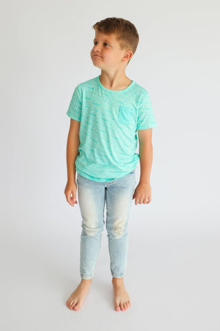 TIDAL WAVES DREAM POCKET TEE