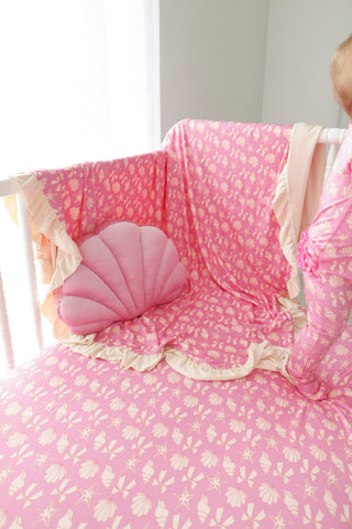COASTAL CHIC DREAM RUFFLE BLANKET