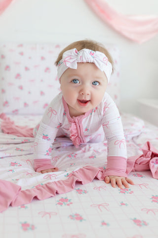 TIED WITH ROSES DREAM BOW