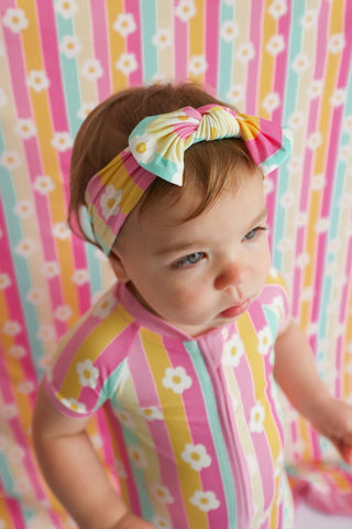 DAISY STRIPE DELIGHT DREAM BOW
