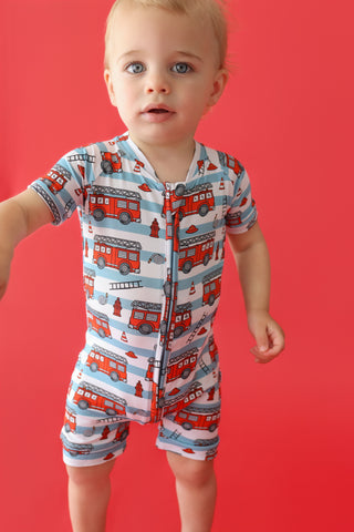 FIRETRUCK FRENZY DREAM SHORTIE