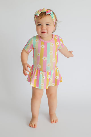 DAISY STRIPE DELIGHT DREAM BOW