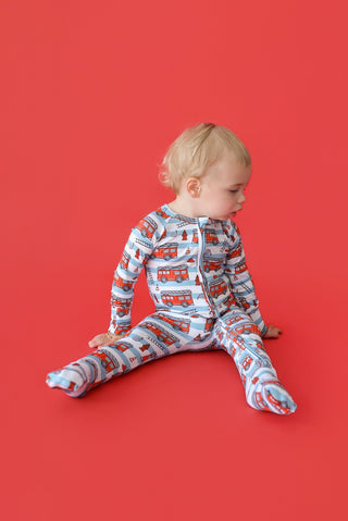 FIRETRUCK FRENZY DREAM ROMPER