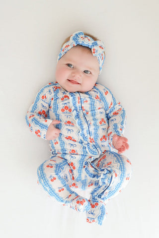 LIBERTY BLOSSOM BOWS DREAM RUFFLE ROMPER