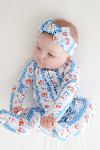 LIBERTY BLOSSOM BOWS DREAM RUFFLE ROMPER
