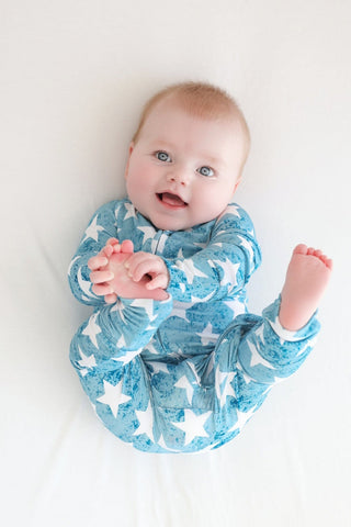 LITTLE LIBERTY STARS DREAM ROMPER