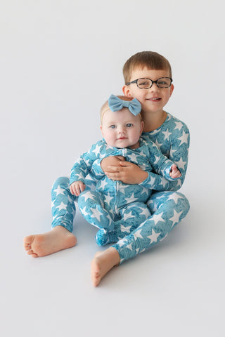 LITTLE LIBERTY STARS DREAM ROMPER