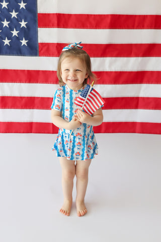 LIBERTY BLOSSOM BOWS DREAM BODYSUIT DRESS