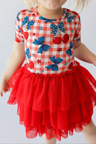 STAR-SPANGLED CHERRIES DREAM TUTU DRESS