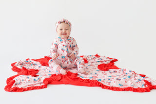 STAR-SPANGLED SWEETHEART DREAM RUFFLE ROMPER