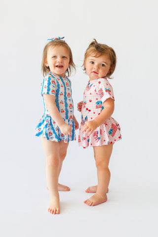 STAR-SPANGLED SWEETHEART DREAM BODYSUIT DRESS