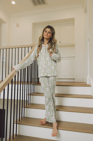 ROSIE'S MEADOW STRIPES DREAM GIRL'S FLARE SET