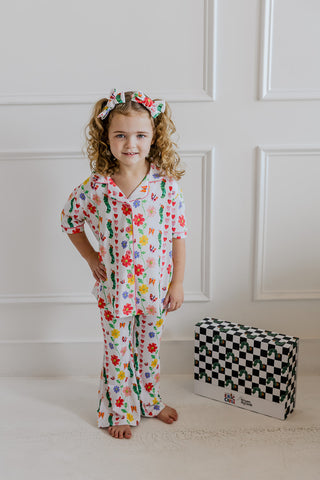 LOVEBUG BLOOMS DREAM GIRL'S FLARE SET