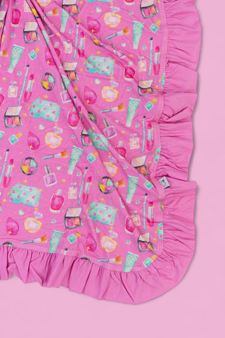 GLAMOUR MAGIC DREAM RUFFLE BLANKET