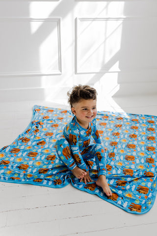 BEAR-Y BLUE SKIES DREAM BLANKET