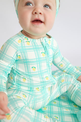 CITRUS GINGHAM DREAM ROMPER