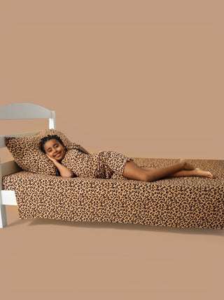 LEOPARD DREAM TWIN SHEET SET