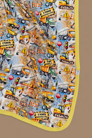 DIG & BUILD DREAM BLANKET (ALL OVER NO YELLOW INSIDE)